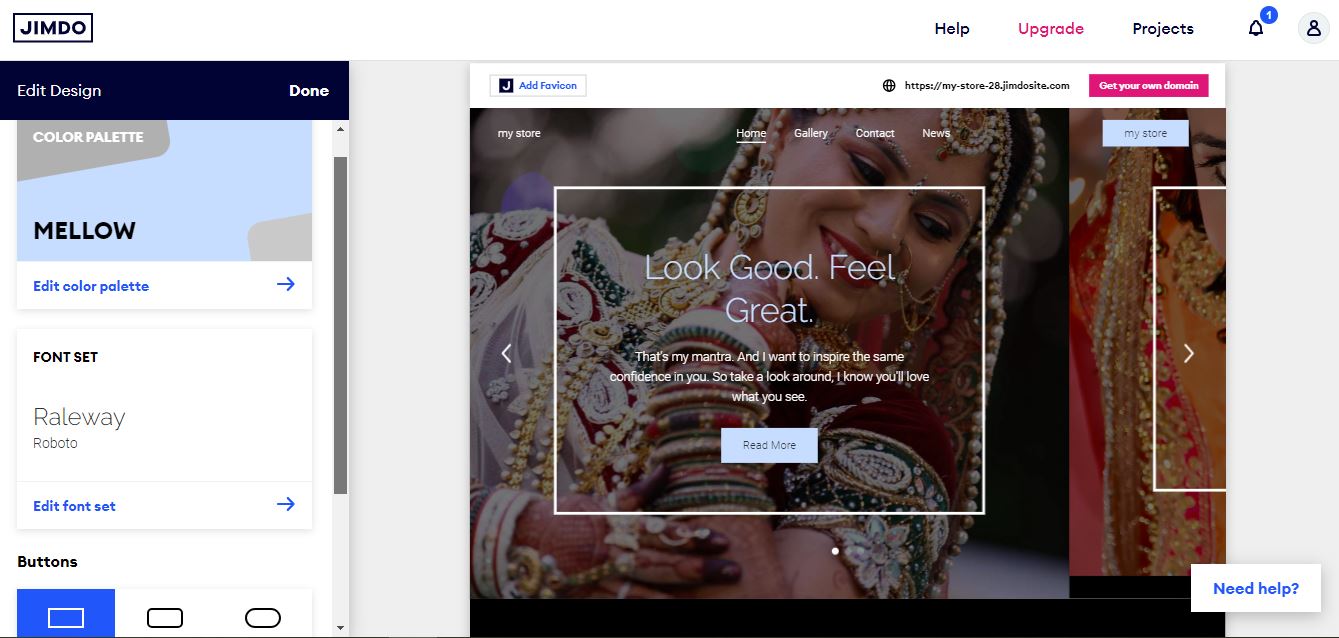 Choose and add photos from the library